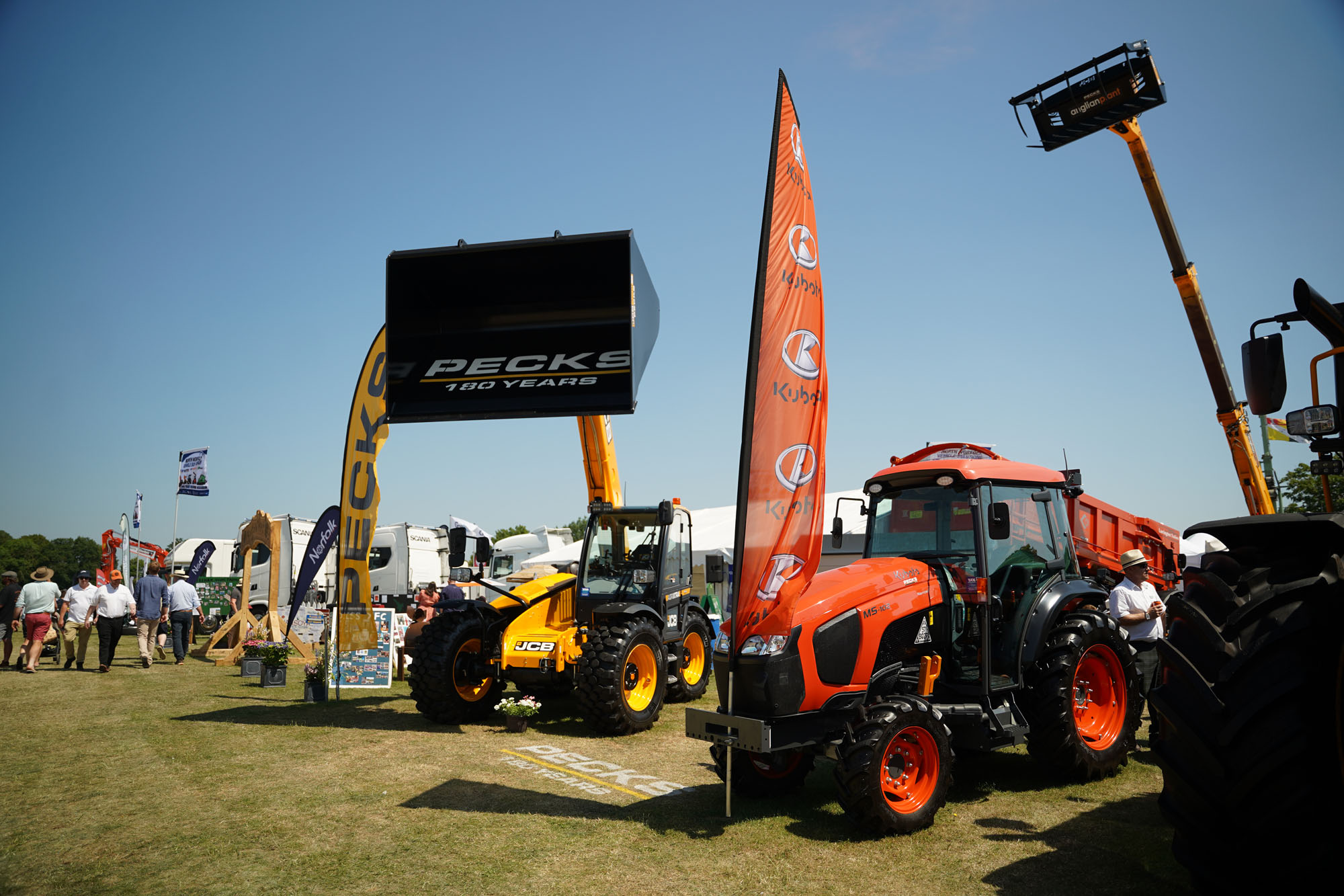 Pecks at the Royal Norfolk Show