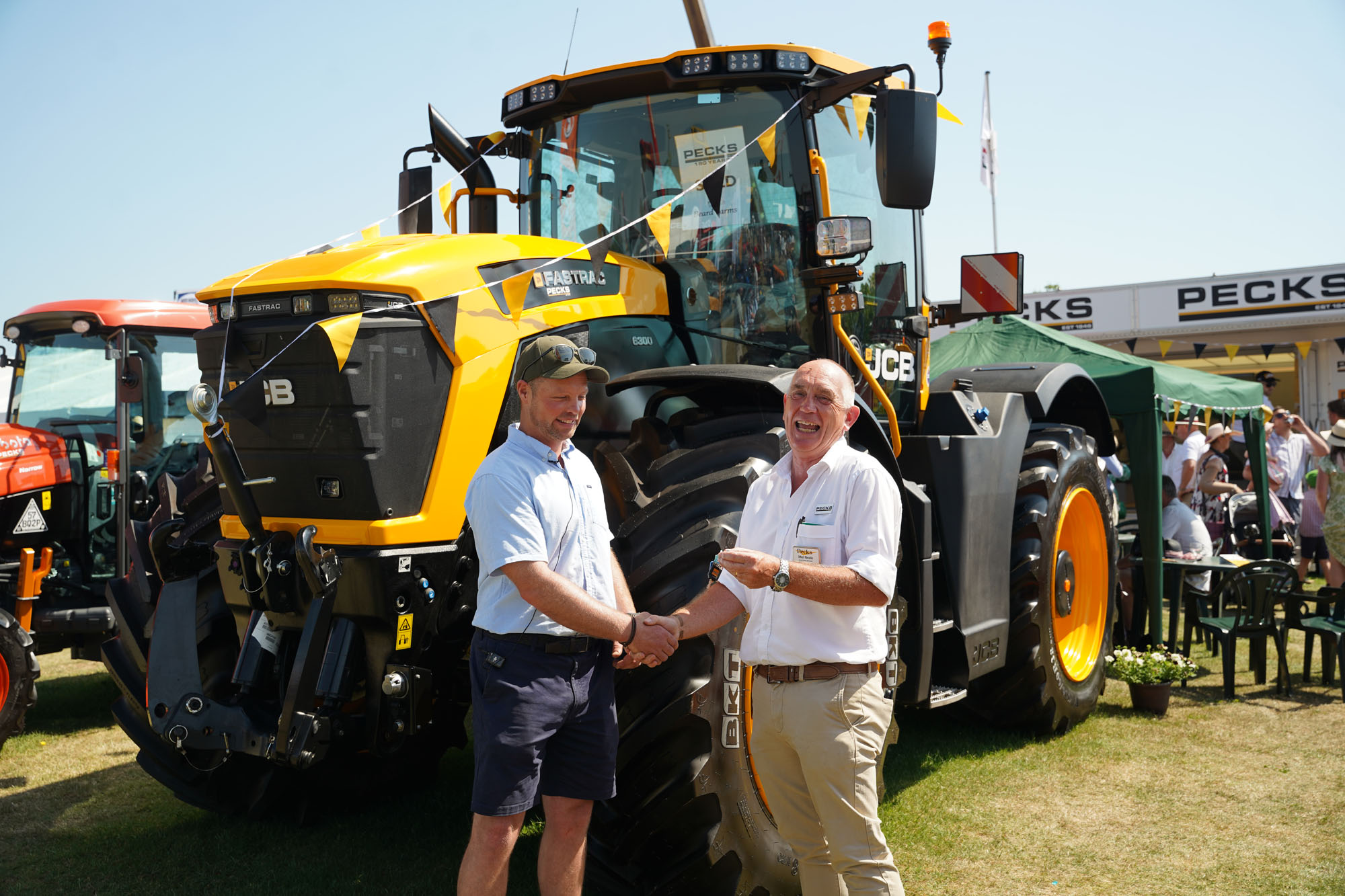 JCB 6300 handover to Beards Farm